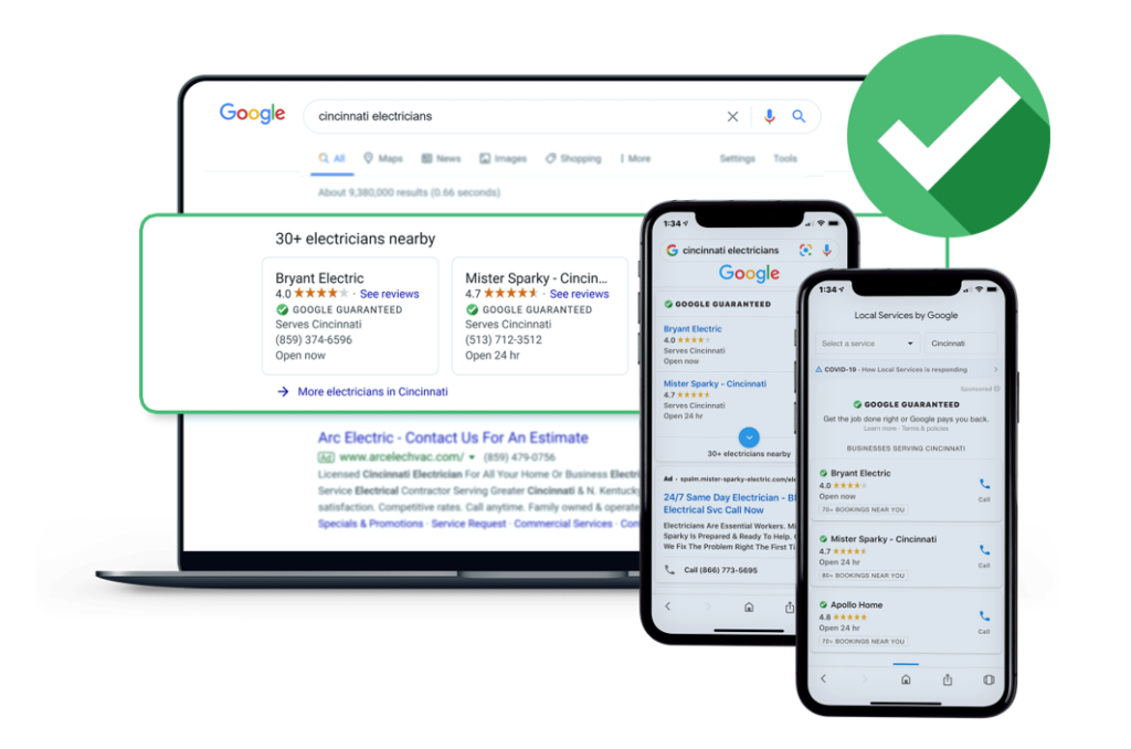 Google Local Service Ads Sample Business